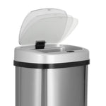 Devanti 50L Sensor Bin Motion Rubbish Automatic Silver - Appliances > Kitchen Appliances