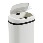 Devanti 50L Sensor Bin Motion Rubbish Automatic White - Appliances > Kitchen Appliances
