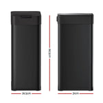 Devanti 50L Sensor Bin Motion Rubbish Bins Kitchen Automatic Trash Can Black - Home & Garden > Kitchen Bins > Automatic