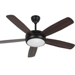 Devanti 52’’ Ceiling Fan AC Motor 5 Blades w/Light - Dark Wood - Appliances > Kitchen Appliances