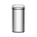 Devanti 68L Motion Sensor Bin Rubbish Automatic Silver - Home & Garden > Kitchen Bins