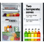 Devanti 95L Bar Fridge Black - Appliances > Kitchen Appliances