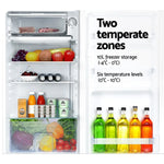 Devanti 95L Bar Fridge White - Appliances > Kitchen Appliances