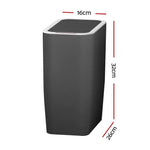 Devanti 9L Motion Sensor Bin Rubbish Automatic Ash Black - Home & Garden > Kitchen Bins