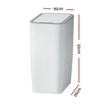 Devanti 9L Motion Sensor Bin Rubbish Automatic White - Home & Garden > Kitchen Bins