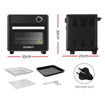 Devanti Air Fryer 15L LCD Fryers Oven - Appliances > Kitchen Appliances
