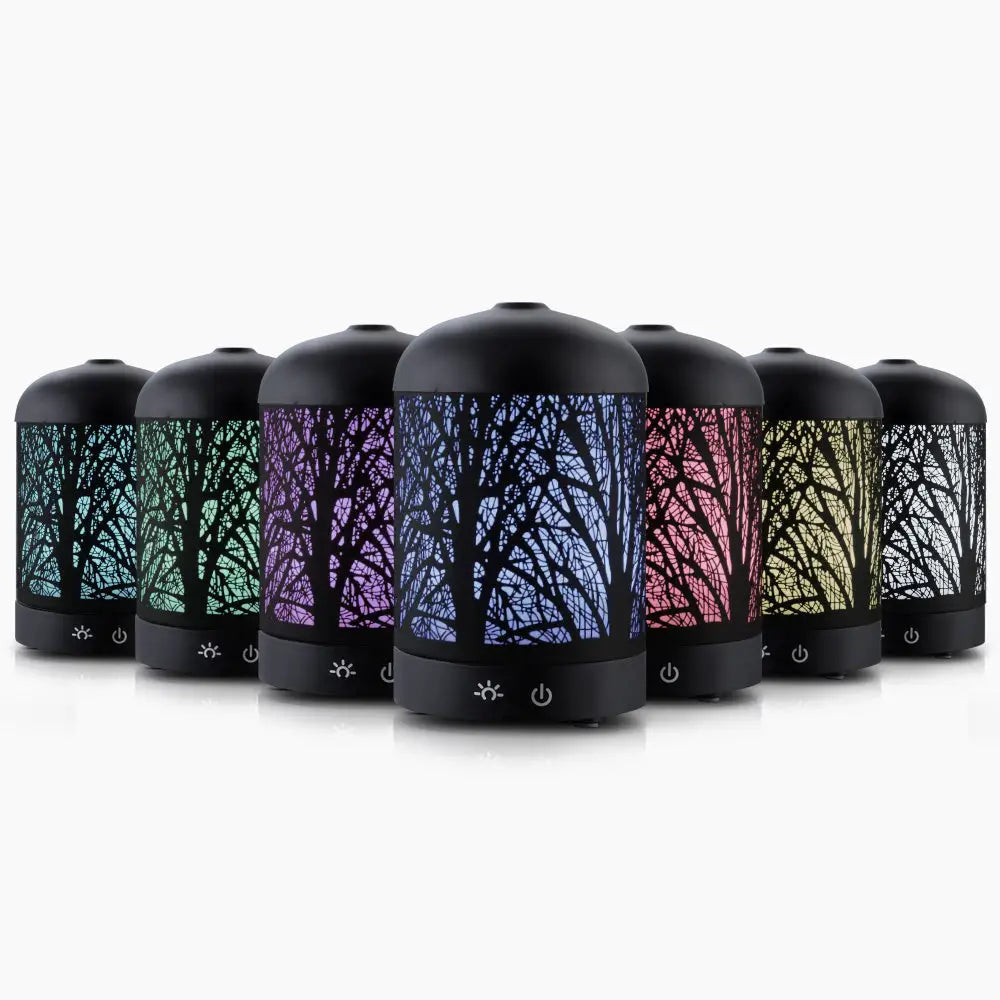 Devanti Aroma Diffuser Aromatherapy Black 160ml - Appliances > Aroma Diffusers & Humidifiers
