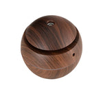 Devanti Aroma Diffuser Aromatherapy Dark Wood 130ml - Appliances > Aroma Diffusers & Humidifiers