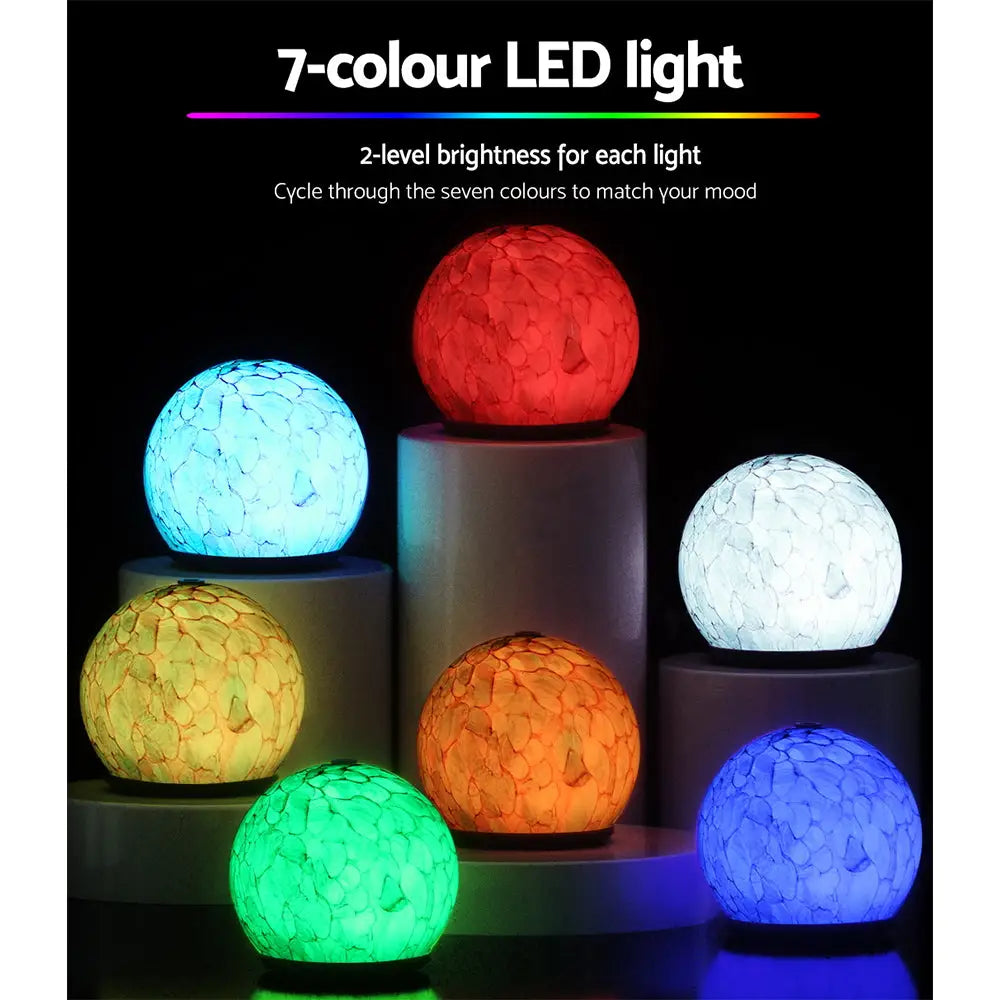 Devanti Aroma Diffuser Aromatherapy Glass 240ml - Appliances > Aroma Diffusers & Humidifiers