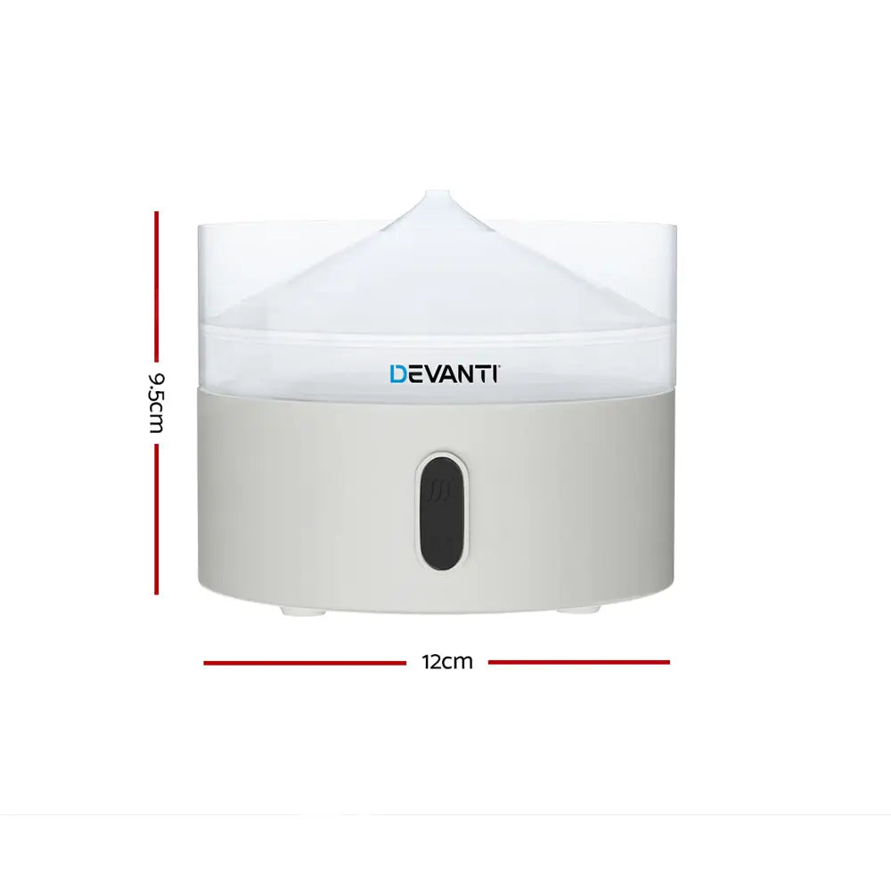 Devanti Aroma Diffuser Aromatherapy Humidifier 220ml - Appliances > Aroma Diffusers & Humidifiers