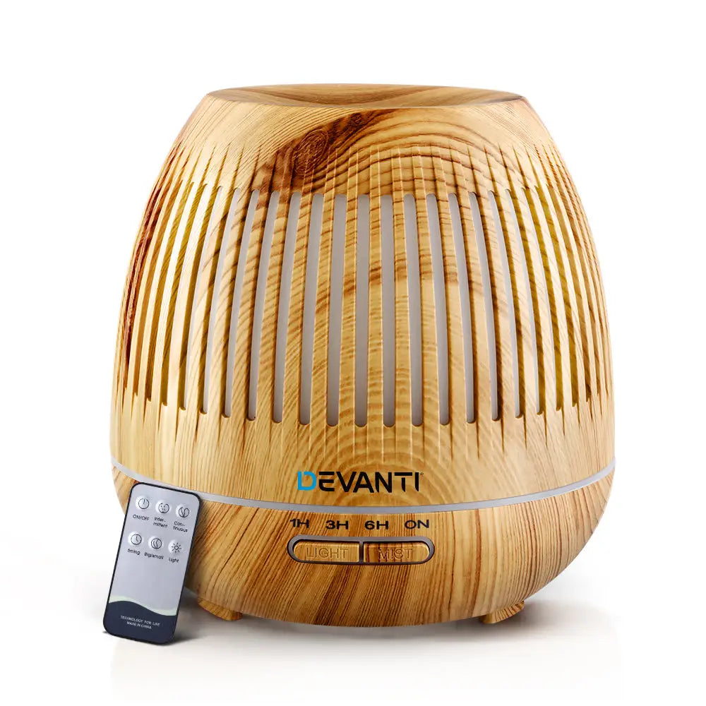 Devanti Aroma Diffuser Aromatherapy Humidifier 400ml - Appliances > Aroma Diffusers & Humidifiers