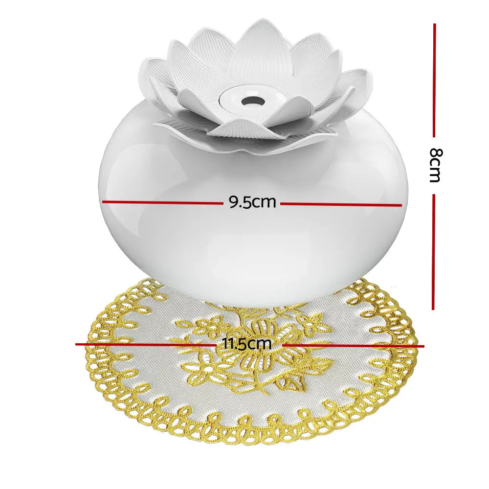Devanti Aroma Diffuser Aromatherapy Lotus 200ml - Appliances > Aroma Diffusers & Humidifiers
