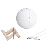 Devanti Aroma Diffuser Aromatherapy Moon Lamp 880ml - Appliances > Aroma Diffusers & Humidifiers