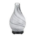 Devanti Aromatherapy Aroma Diffuser Essential Oil Humidifier LED Glass Marble - Appliances > Aroma Diffusers &