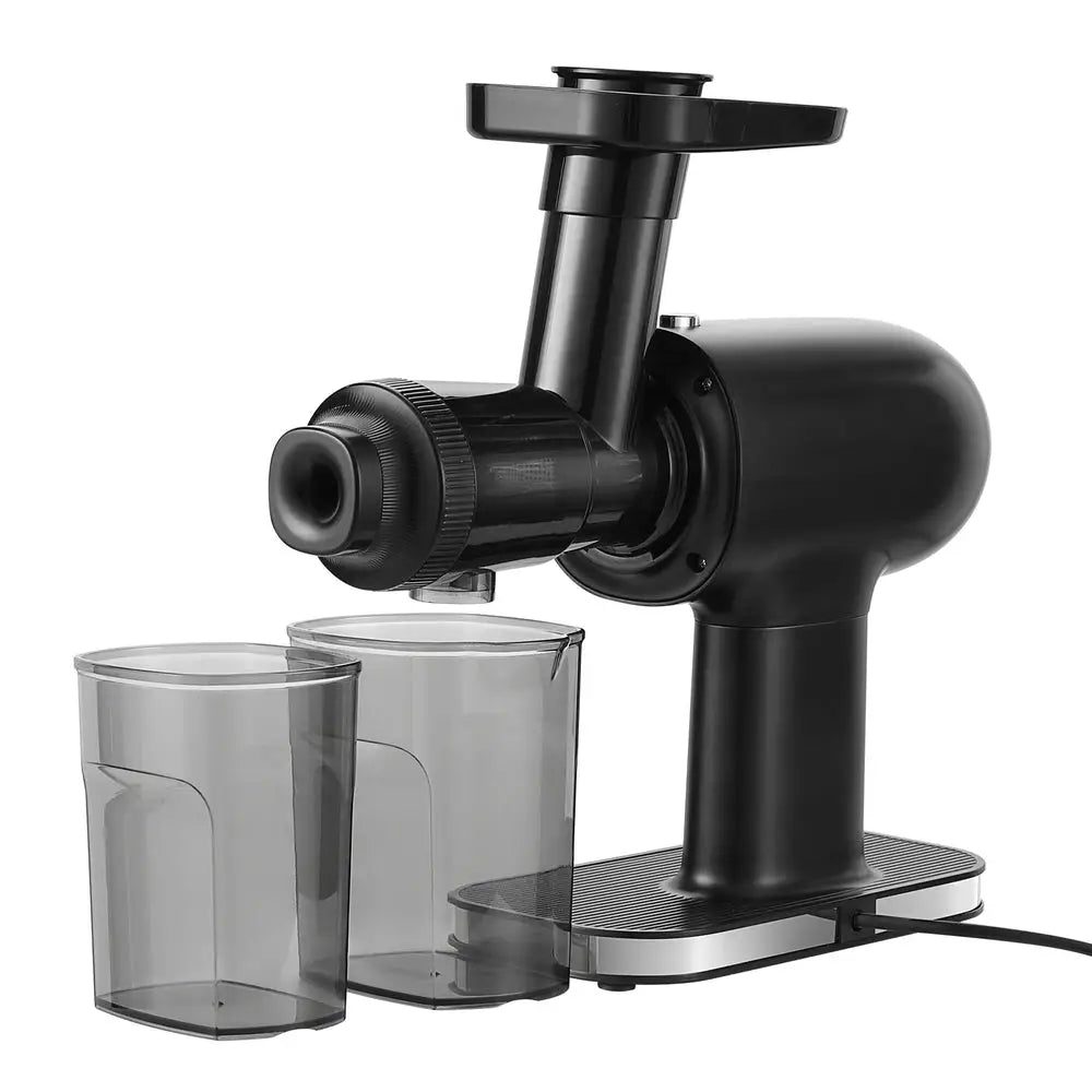 Devanti Cold Press Slow Juicer Fruit Juice Extractor 160W Black - Appliances > Kitchen Appliances