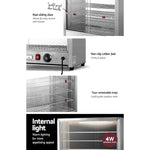 Devanti Commercial Food Warmer Hot Display Showcase 64cm - Appliances > Appliances Others