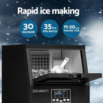 Devanti Commercial Ice Maker Cube Machine 30kg - Appliances > Kitchen Appliances