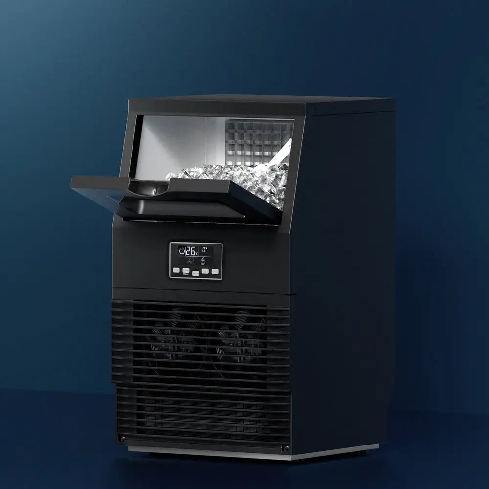 Devanti Commercial Ice Maker Cube Machine 30kg - Appliances > Kitchen Appliances