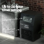 Devanti Commercial Ice Maker Cube Machine 30kg - Appliances > Kitchen Appliances