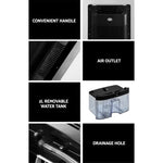 Devanti Dehumidifier 2L Air Purifier Black - Appliances > Aroma Diffusers & Humidifiers