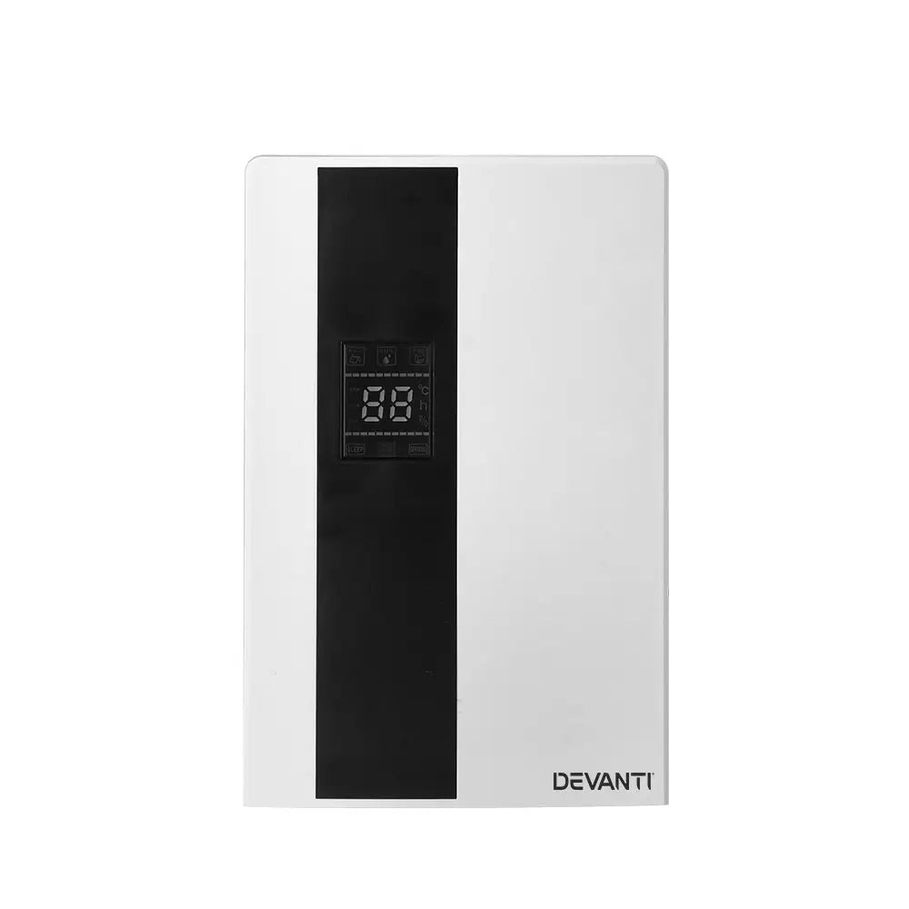 Devanti Dehumidifier 2L Air Purifier White - Appliances > Aroma Diffusers & Humidifiers