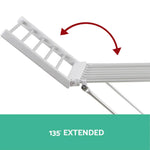 Devanti Electric Heated Towel Rail Rack 18 Bars Freestanding Clothes Dry Warmer - Home & Garden > DIY