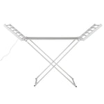 Devanti Electric Heated Towel Rail Rack 18 Bars Freestanding Clothes Dry Warmer - Home & Garden > DIY