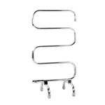Devanti Electric Heated Towel Rail Rack 5 Bars Freestanding Clothes Dry Warmer - Home & Garden > Laundry & Cleaning >