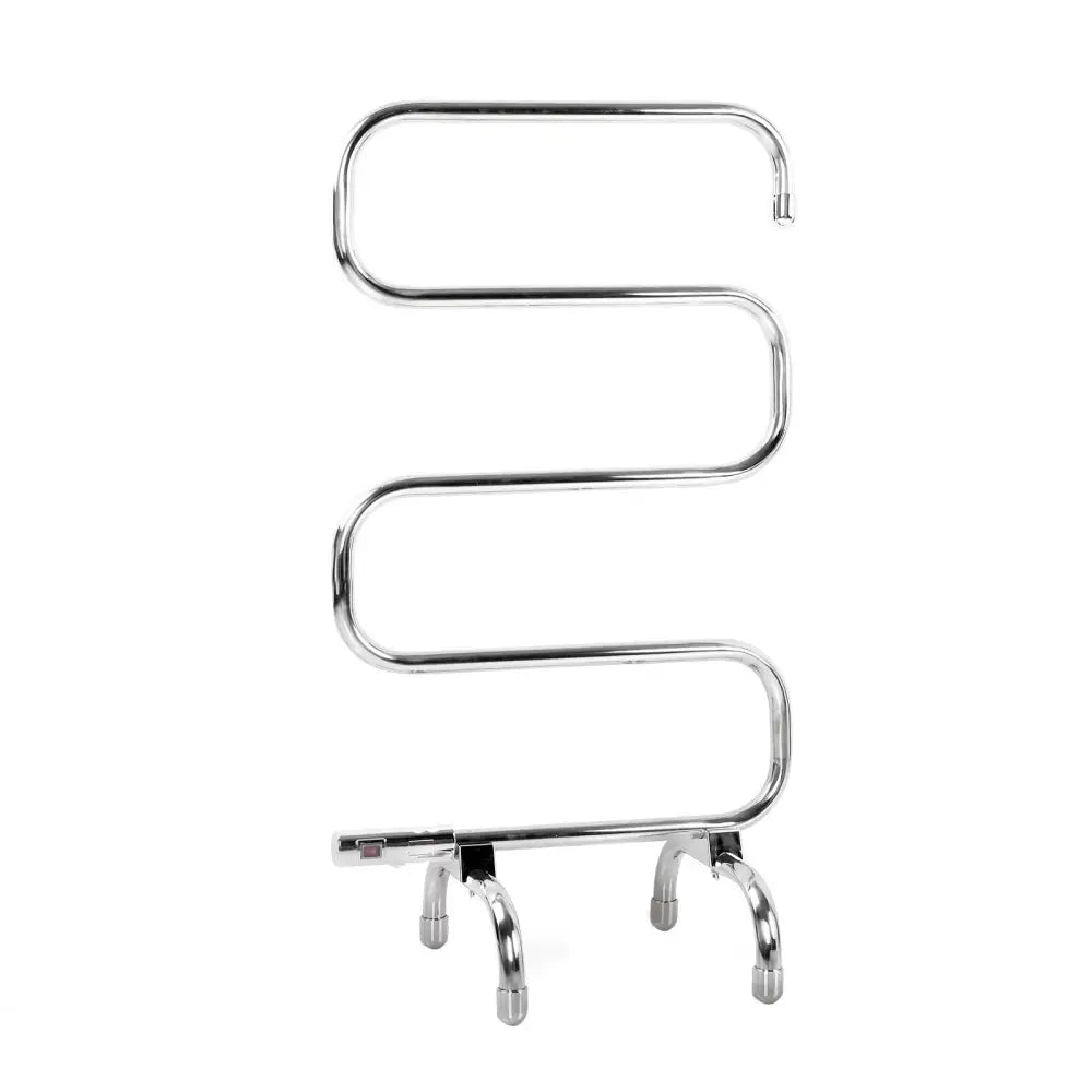 Devanti Electric Heated Towel Rail Rack 5 Bars Freestanding Clothes Dry Warmer - Home & Garden > Laundry & Cleaning >