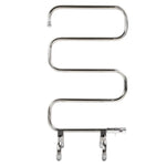 Devanti Electric Heated Towel Rail Rack 5 Bars Freestanding Clothes Dry Warmer - Home & Garden > Laundry & Cleaning >