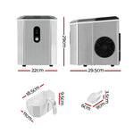 Devanti Portable Ice Maker Machine Ice Cube 12kg Bar Countertop Stainless Steel - Appliances > Kitchen Appliances