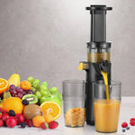 Devanti Slow Juicer Cold Press Fruit Juice Extractor 130W Black - Appliances > Kitchen Appliances