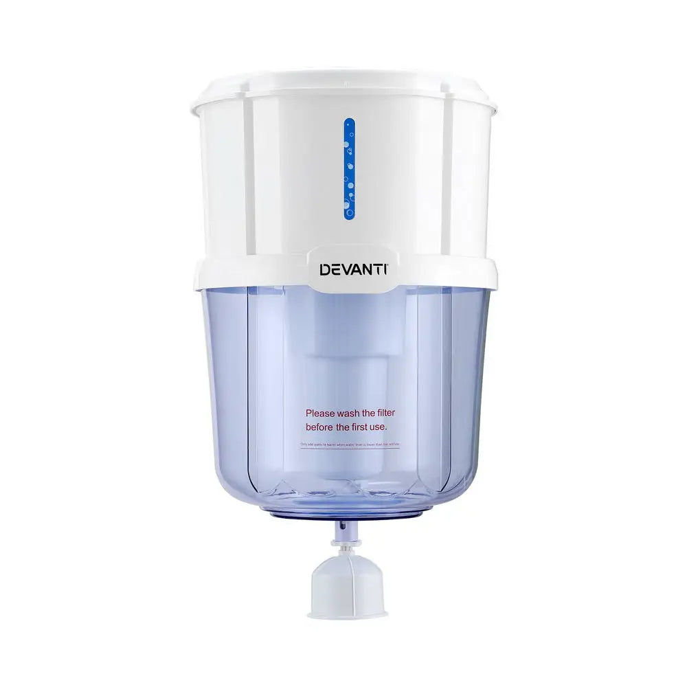 Devanti Water Cooler Dispenser 15L Filter Bottle - Appliances > Kitchen Appliances