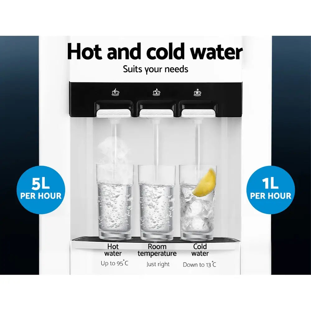 Devanti Water Cooler Dispenser Bench Top 22L - Appliances > Kitchen Appliances > Water Dispensers