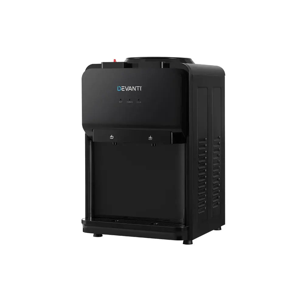 Devanti Water Cooler Dispenser Bench Top Black - Appliances > Kitchen Appliances