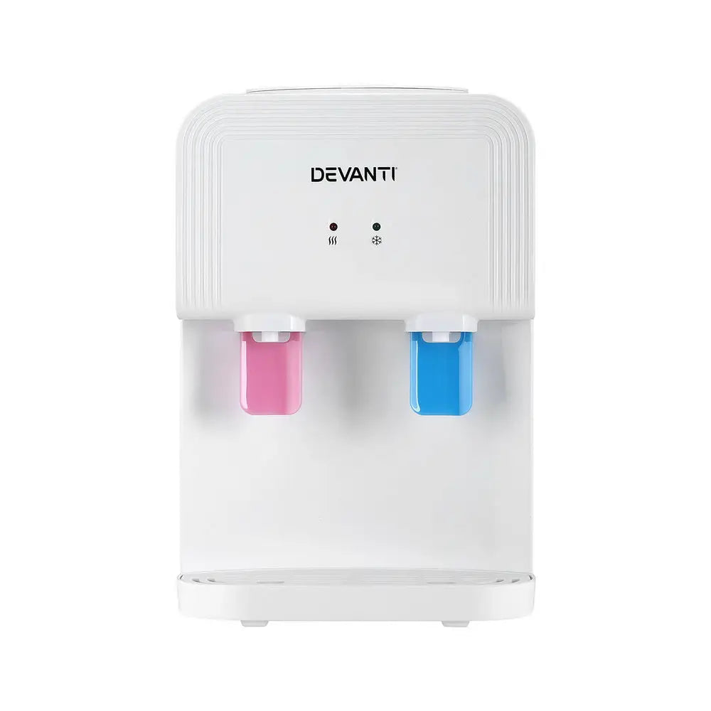 Devanti Water Cooler Dispenser Bench Top White - Appliances > Kitchen Appliances