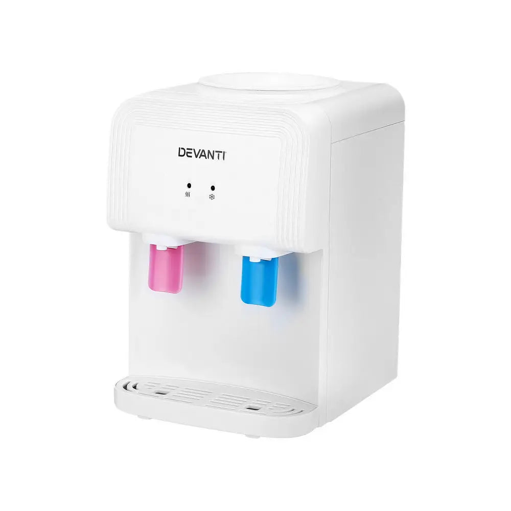 Devanti Water Cooler Dispenser Bench Top White - Appliances > Kitchen Appliances