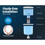 Devanti Water Cooler Dispenser Stand 22L Bottle Black - Appliances > Kitchen Appliances > Water Dispensers