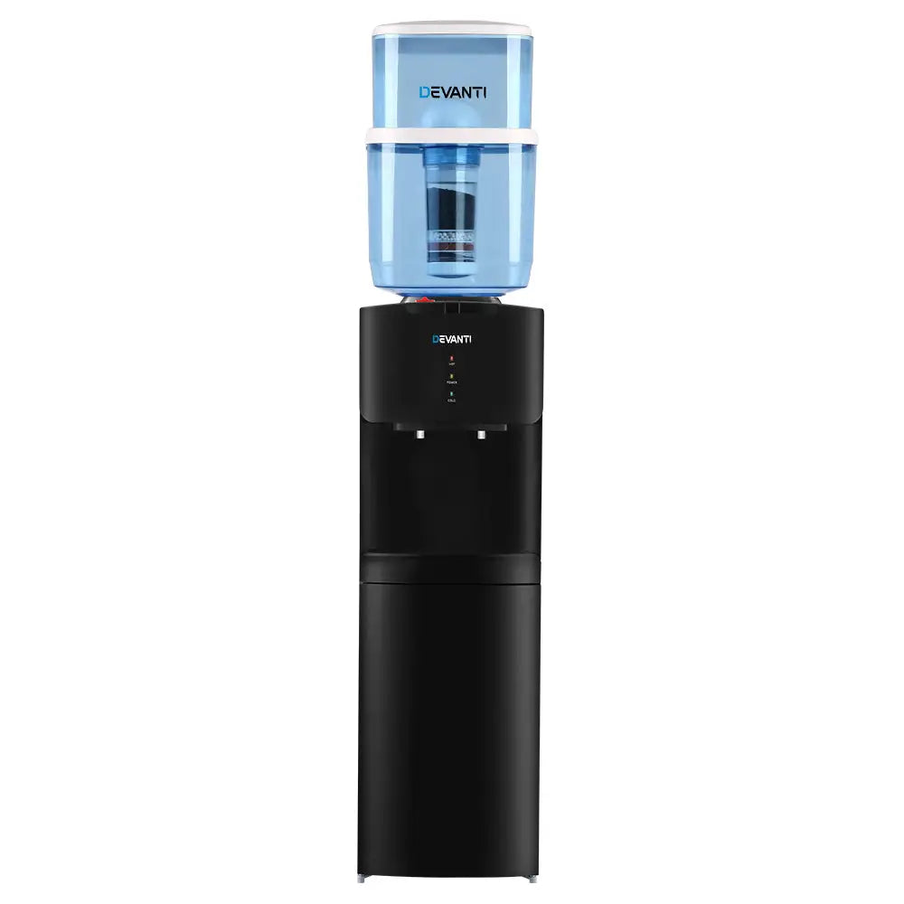 Devanti Water Cooler Dispenser Stand 22L Bottle Black - Appliances > Kitchen Appliances > Water Dispensers