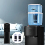 Devanti Water Cooler Dispenser Stand 22L Bottle Black w/2 Filter - Appliances > Appliances Others