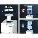 Devanti Water Cooler Dispenser Stand 22L Bottle White - Appliances > Kitchen Appliances > Water Dispensers