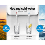 Devanti Water Cooler Dispenser Stand 22L Bottle White - Appliances > Kitchen Appliances > Water Dispensers