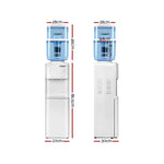 Devanti Water Cooler Dispenser Stand 22L Bottle White - Appliances > Kitchen Appliances > Water Dispensers