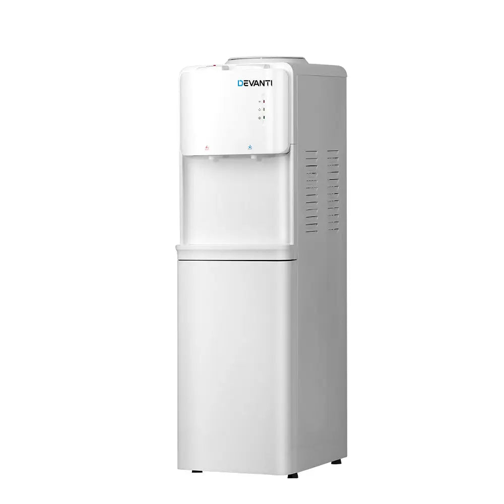 Devanti Water Cooler Dispenser Stand White - Appliances > Kitchen Appliances > Water Dispensers