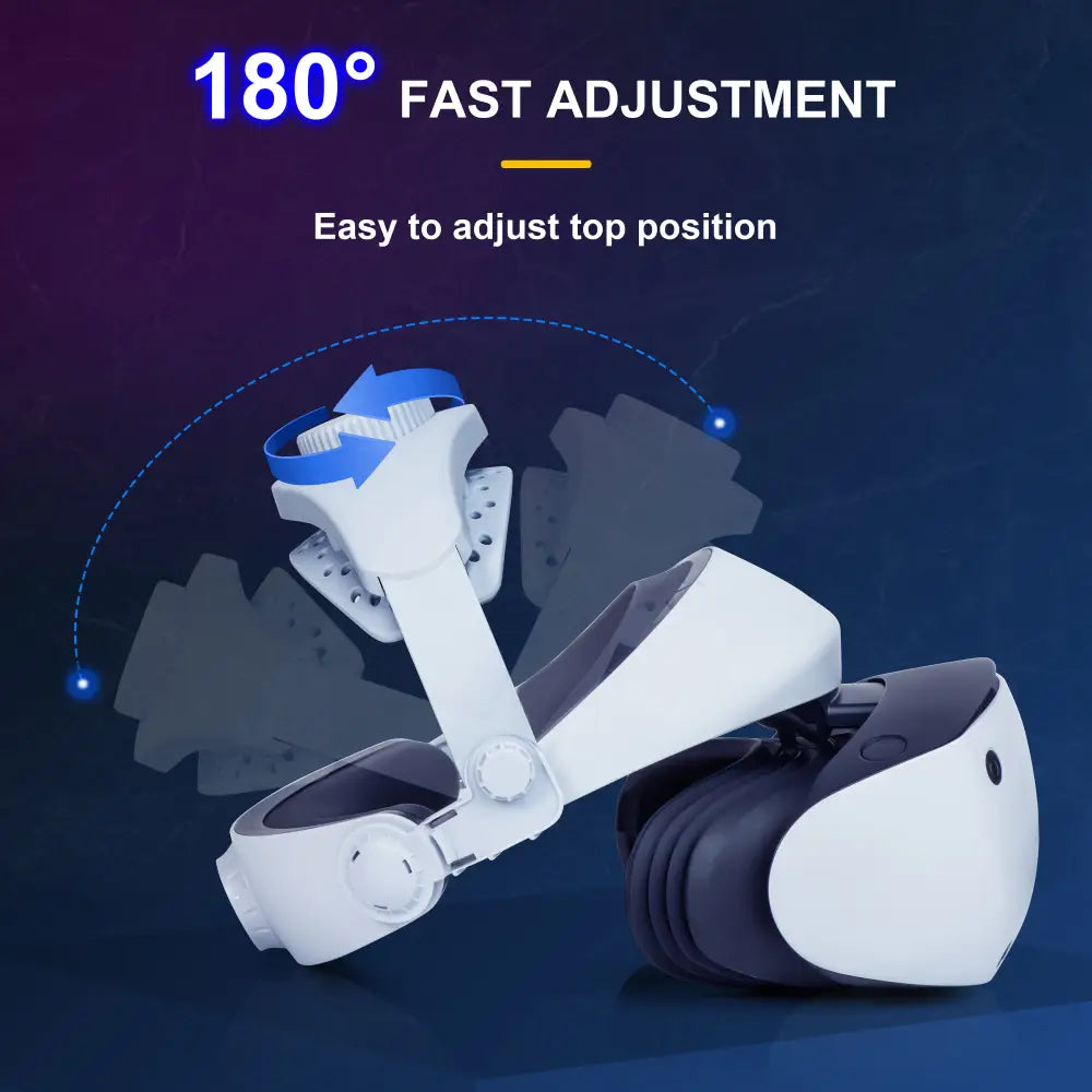 DEVASO Adjustable Head Strap for Playstation VR2 Reduced Pressure Lightweight - Appliances > Appliances Others