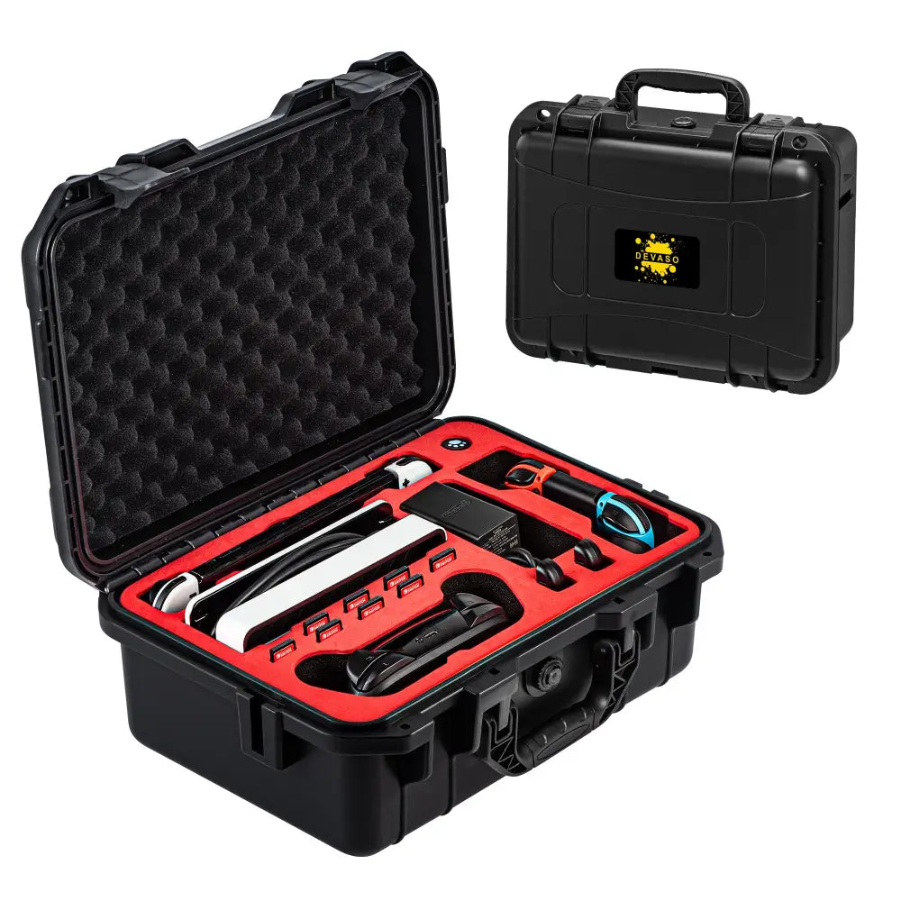 DEVASO Carrying Case for Nintendo Switch OLED Case Professional Safe Hard-Black - Appliances > Appliances Others