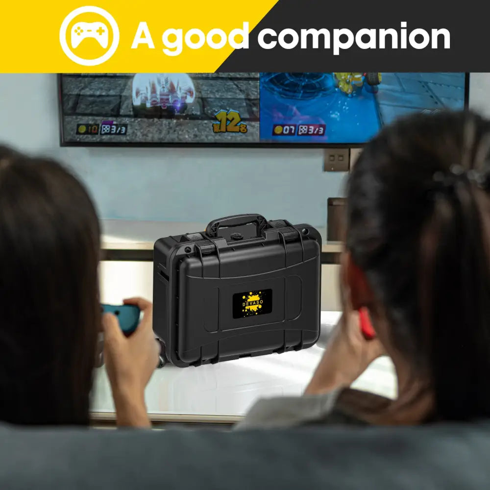 DEVASO Carrying Case for Nintendo Switch OLED Case Professional Safe Hard-Black - Appliances > Appliances Others