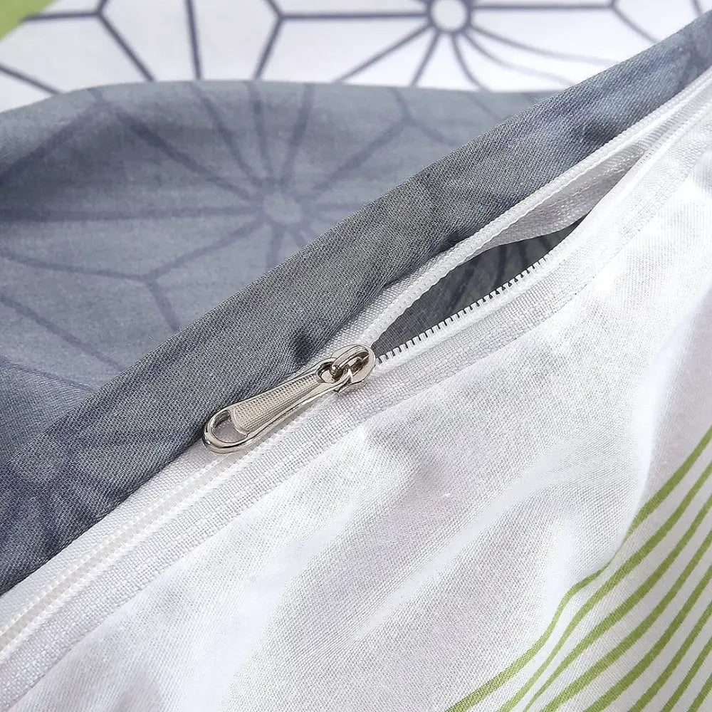 Dexter Single Size Duvet Quilt Cover Set - Home & Garden > Bedding > Duvet Covers