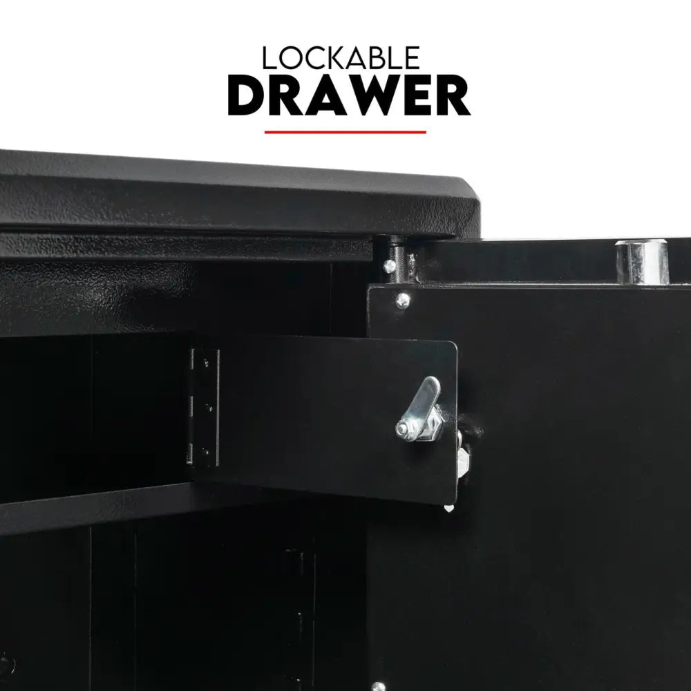 Digital Safe Safety Box Security Code Lock Box Fire Proof Heavy Duty 80L - Home & Garden > Storage