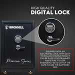 Digital Safe Safety Box Security Code Lock Box Fire Proof Heavy Duty 80L - Home & Garden > Storage